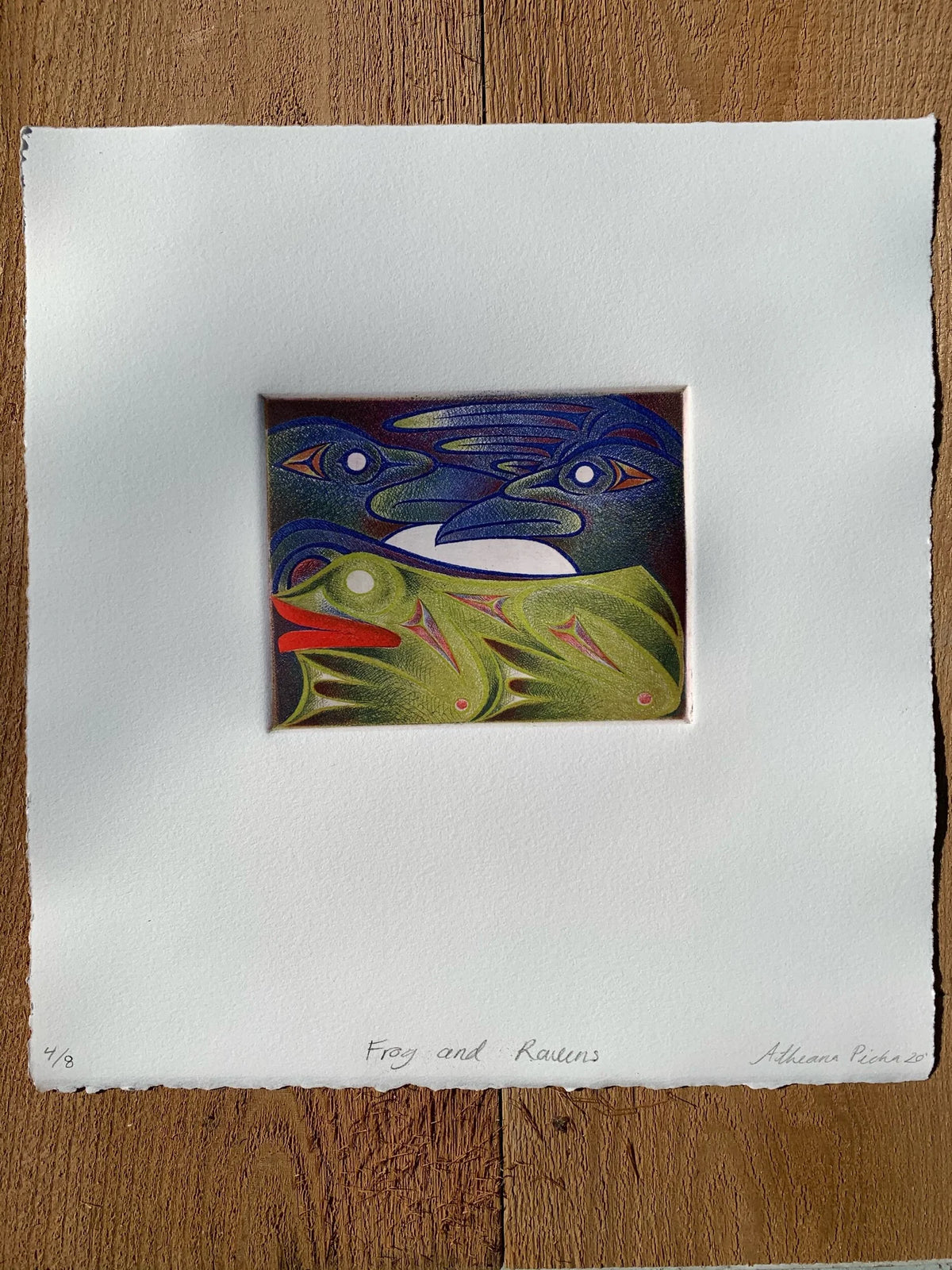 Frog And Ravens